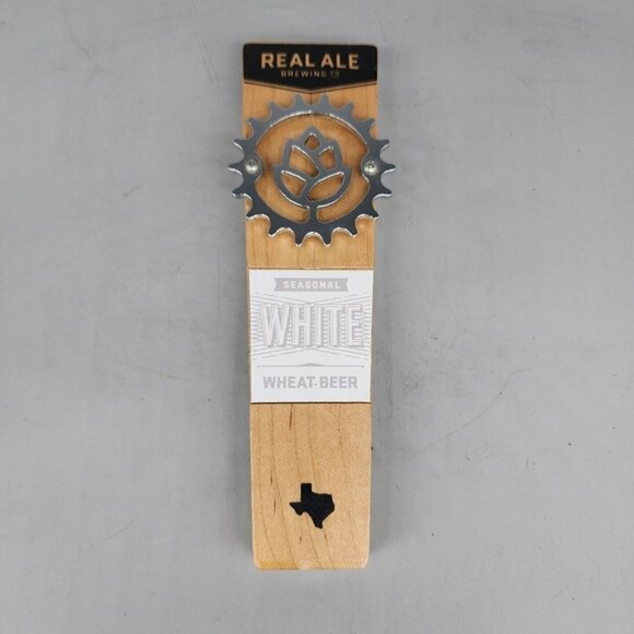 Real Ale Brewing Seasonal White Wheat Beer Tap Handle - Picture 1 of 5